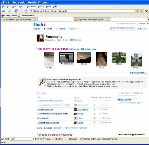 "Roumanie", groupe de photogrqphie sur Flickr Roumanieprint1