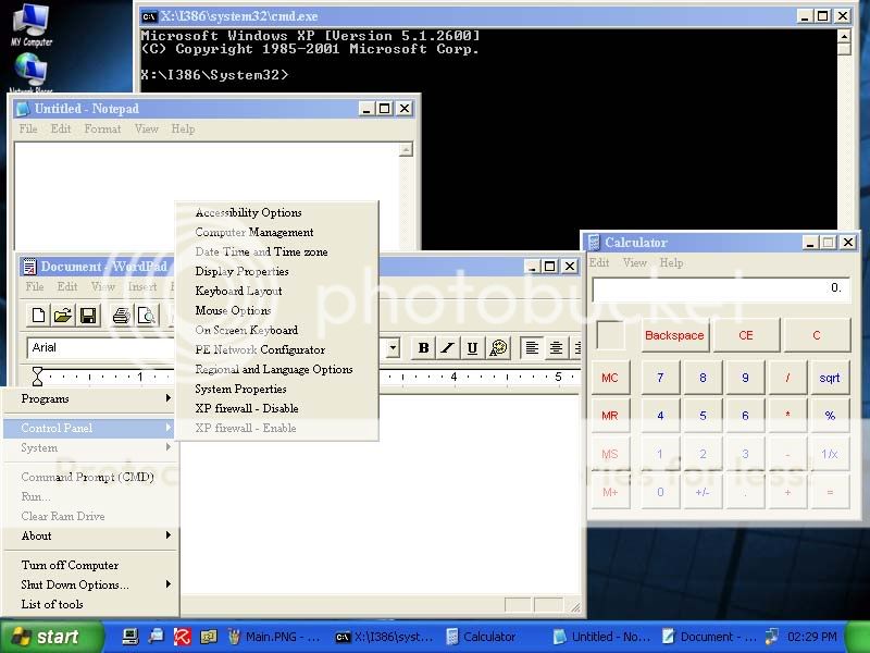 UBCD4WIN freeware screenshot