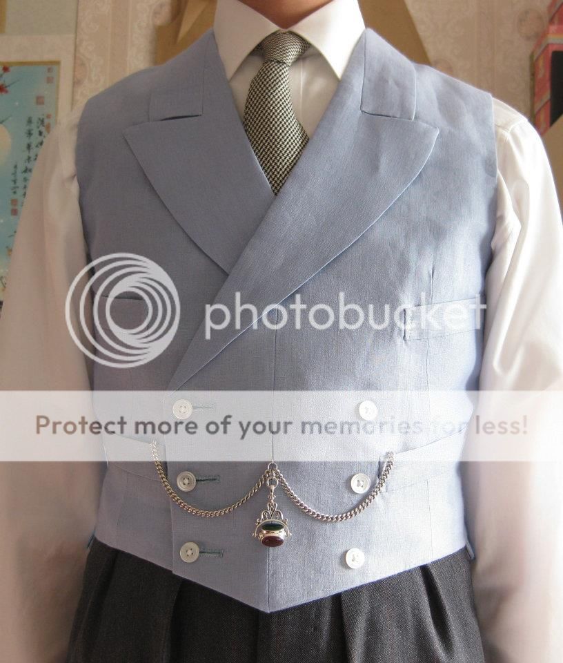Tailoring: double-breasted waistcoat | 《秘雲舘》 Into the Hidden Clouds