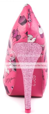 IRON FIST ~DeMoN DoNKeY~ Pink Glitter Unicorns Cupcakes Owls Platform 