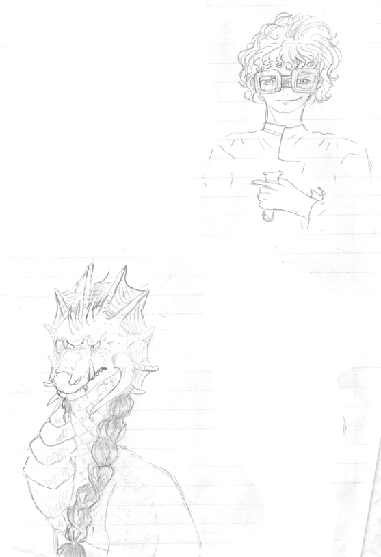 Chu's doodles. CopyofScan10212