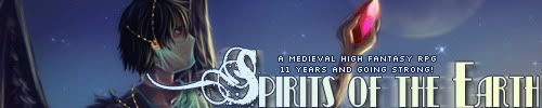 Spirits of the Earth - an original medieval fantasy RPG Sotebanner