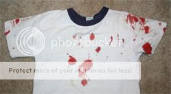 My murder case (cont,) Bloody-shirt