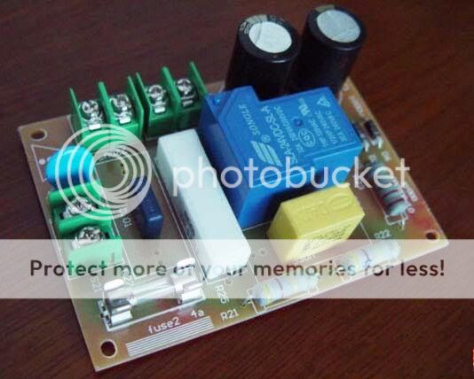 Soft starting switch full kit for power amplifier   