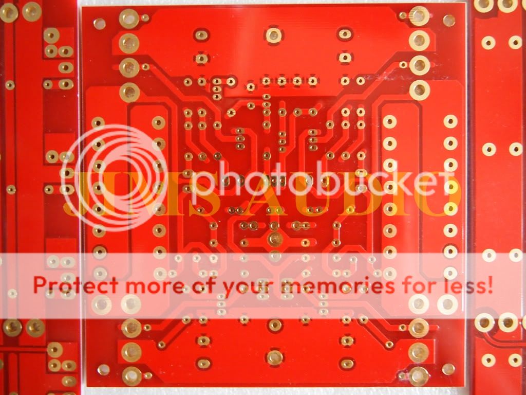 SE MOSFET full balanced 100W class A amplifier PCB   