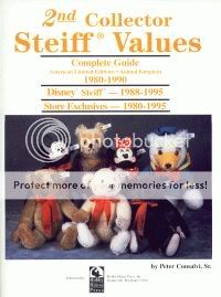 BOOK   TEDDY BEAR   2nd Collector STEIFF Value Consalvi 9780875884479 