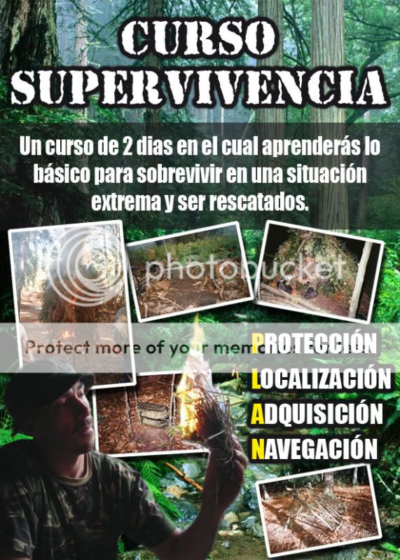 Curso de Supervivencia; 2/3 Junio 2012; Talavera; SURVIVALPOSTER