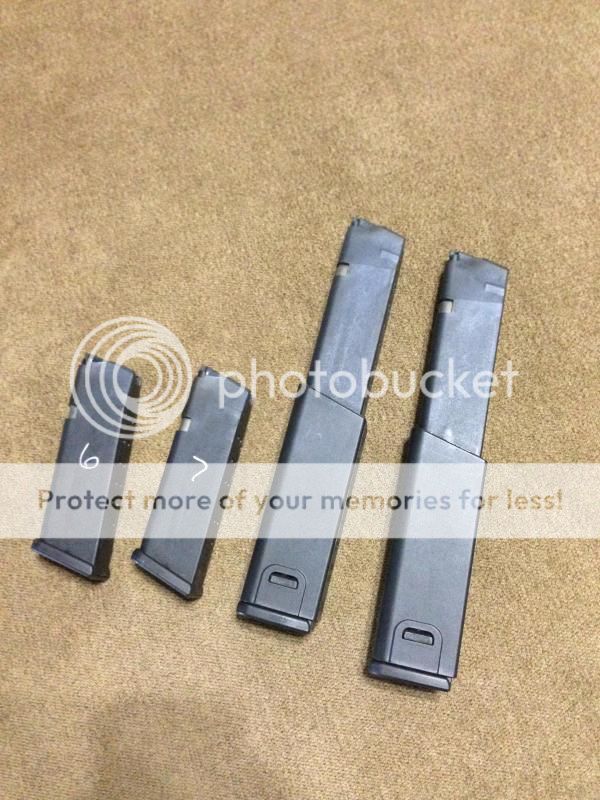 2 Glock 13 round mags 2 KRISS 25+ mags MAGS1_zps3d6879ba
