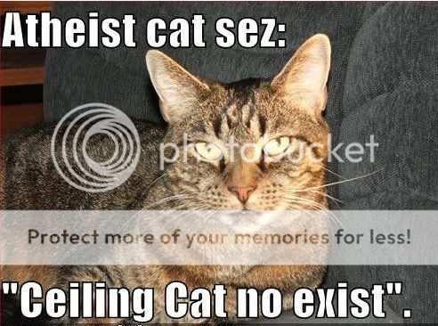 LOLcat Bible Atheistcat