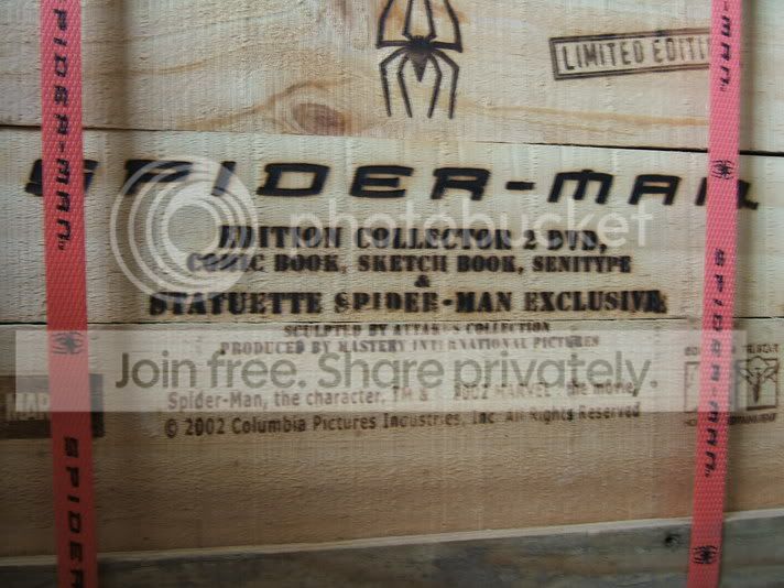 Coffret Bois Spider-Man Ultimate Edition Limitée - Attakus - Neuf Scellé