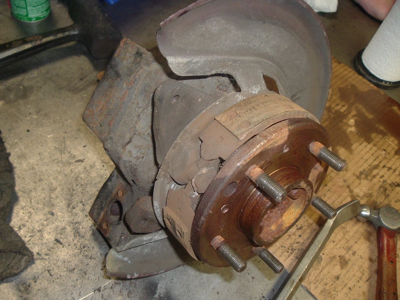 removing rear rotors | Corvette Forum : DigitalCorvettes.com Corvette ...