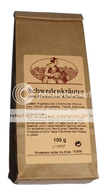 Schwedenkräuter Klein Schwedenbitter 100g Maria Treben