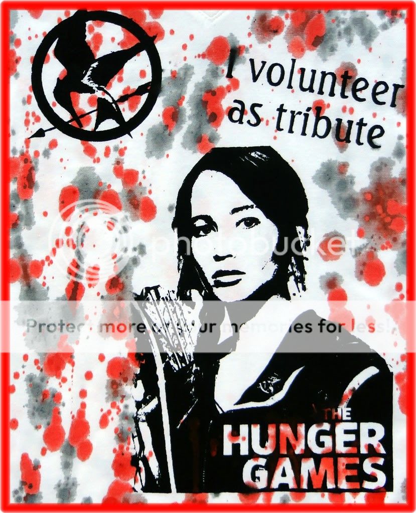 DiY The Hunger Games Top Katniss Everdeen Mockingjay  