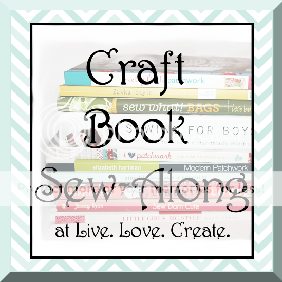 Craft Book Sew Along at Live. Love. Create.