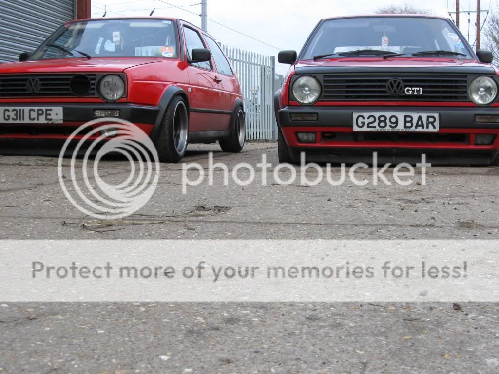 two of the best mk2 golfs.....not being biased! IMG_0063