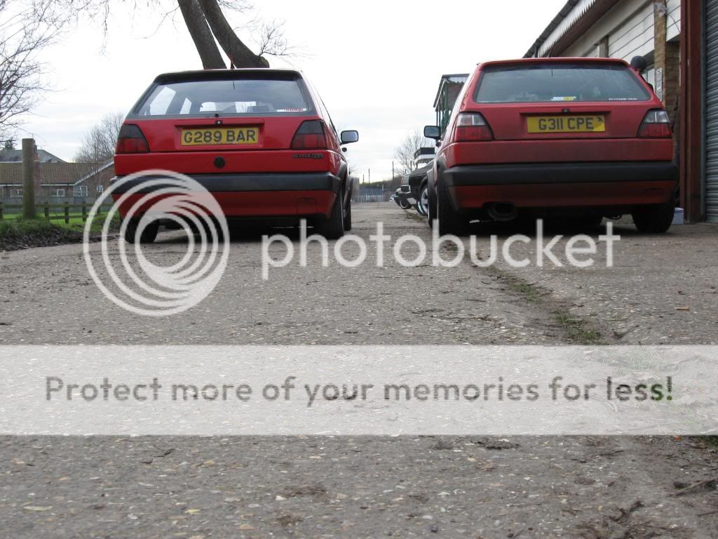 two of the best mk2 golfs.....not being biased! IMG_0064