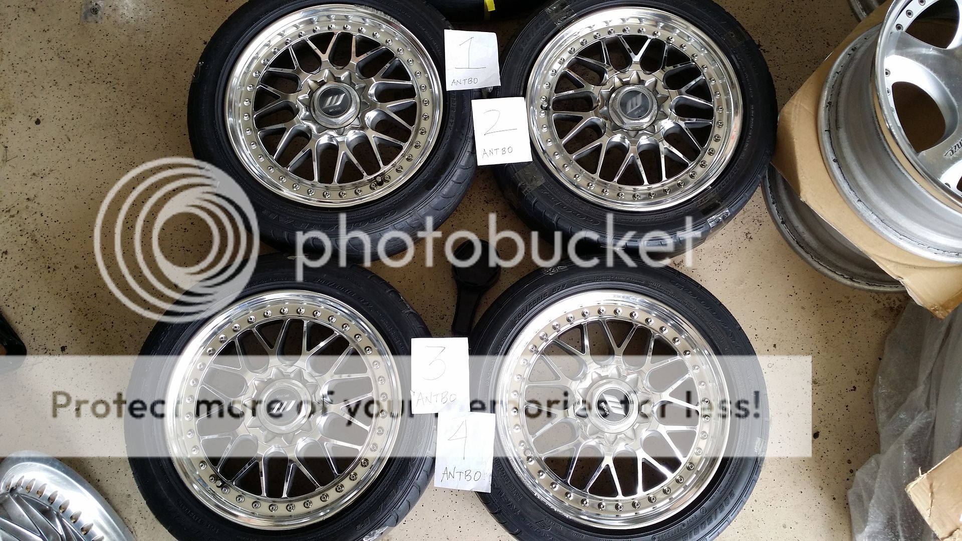 fs work wheels VS edition 16x6.5 + 45 4&5x114.3  20150329_104734