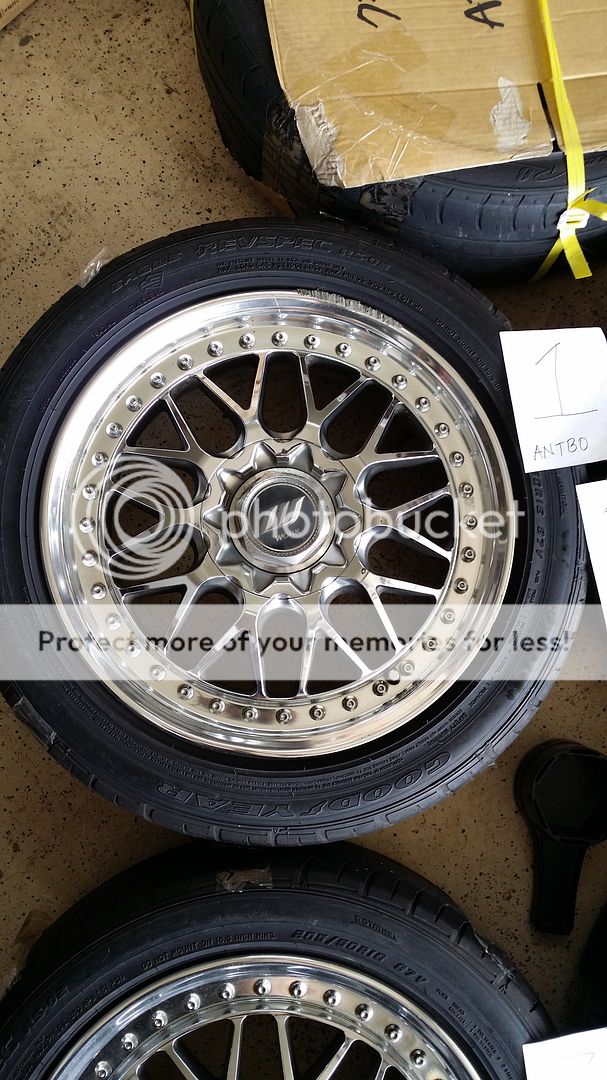 fs work wheels VS edition 16x6.5 + 45 4&5x114.3  20150329_105024