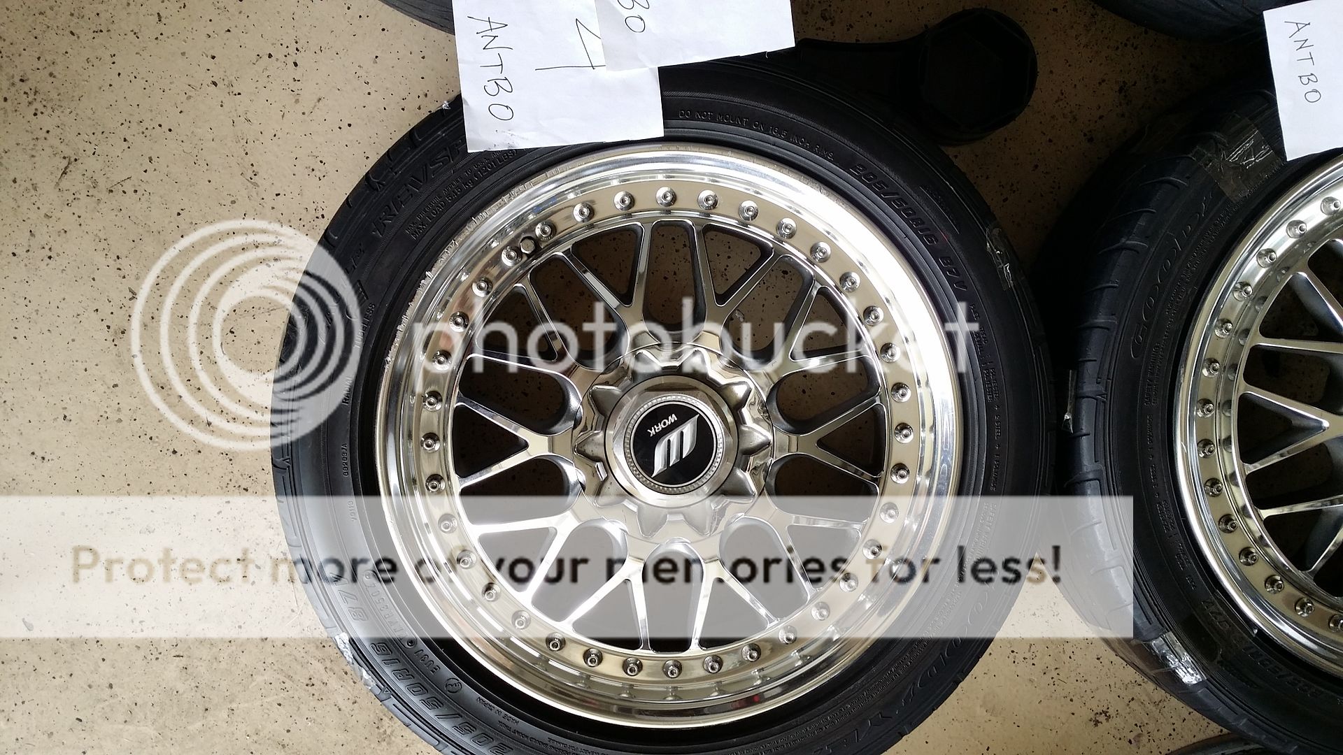 fs work wheels VS edition 16x6.5 + 45 4&5x114.3  20150329_105050