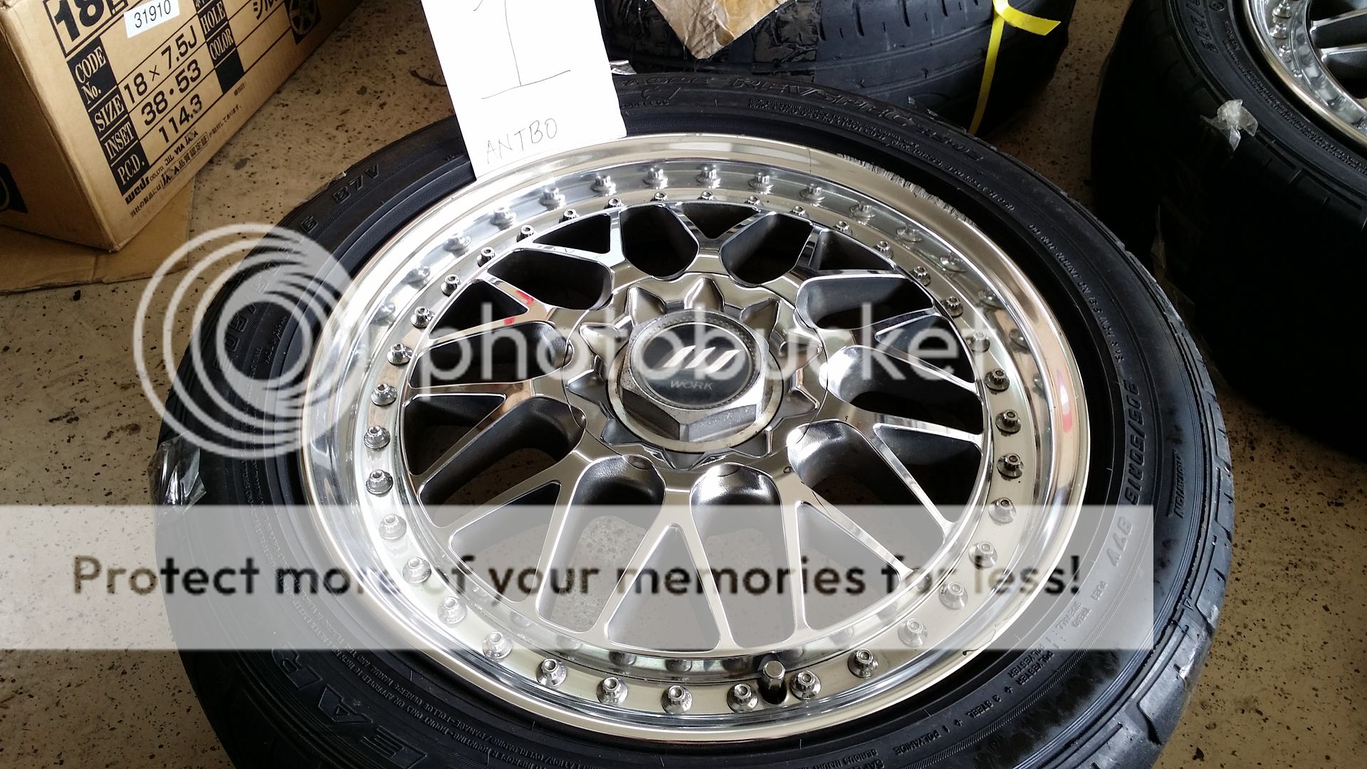 fs work wheels VS edition 16x6.5 + 45 4&5x114.3  20150329_105144