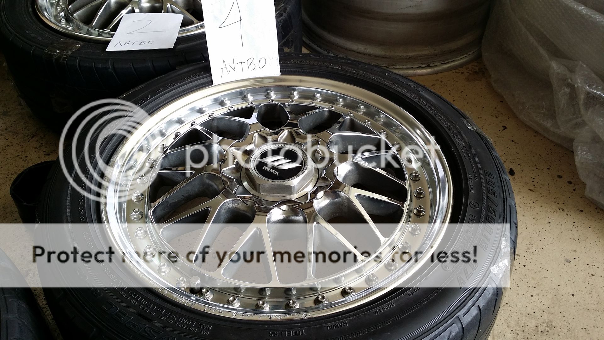 fs work wheels VS edition 16x6.5 + 45 4&5x114.3  20150329_105219