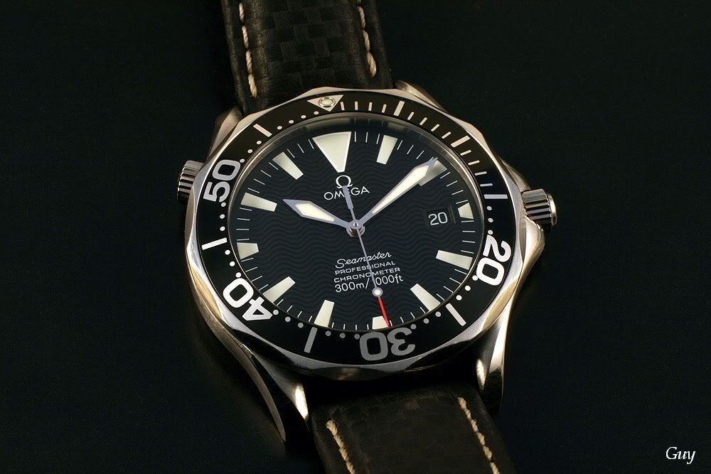 Feux de vos montres monté sur Carbon Hirsch Sea_0017b