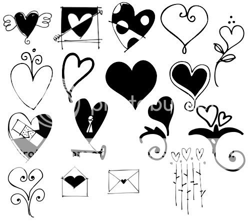 Heart Doodles by Sussie Heartdoodlesprv