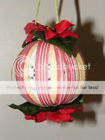 12/21 Challenge ~ Create A Holiday Ornament FinishedOrnament