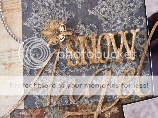 12/20 Challenge ~ Do something Different with a Die Cut RobinWadeSnowAngelDetail2
