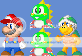 Mario and Hammer Bro in Puzzle Bobble 2 Styled PBHammerBro