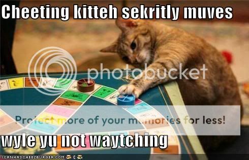 Daily LOLCats! :D Funny-pictures-your-cat-cheats-at-b