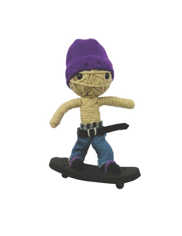 Ollie Hat String Doll Gang Keychain (colors may vary)  