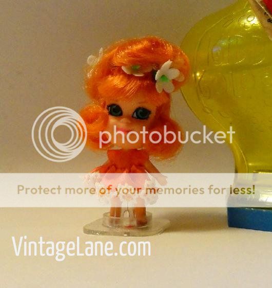 Vtg Little Liddle Kiddle Doll Orange Blossom Kologne Mattel 1960s w