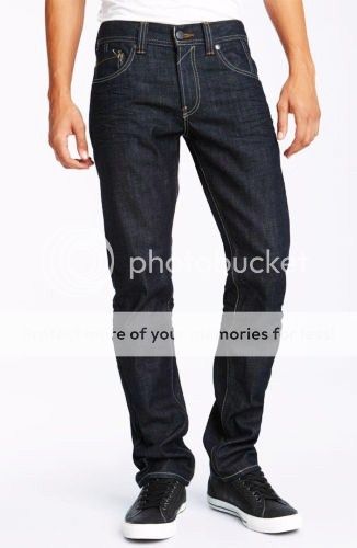 Levis 511 Skinny Fit Style #09811 0002 40 X 30 Jeans Rigid Villian