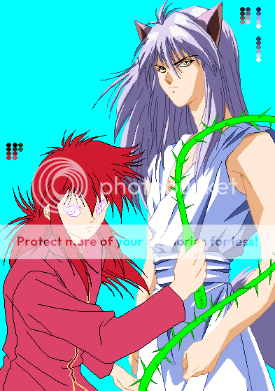 Kurama and Yoko Portrait KuramaandYokoPortrait40