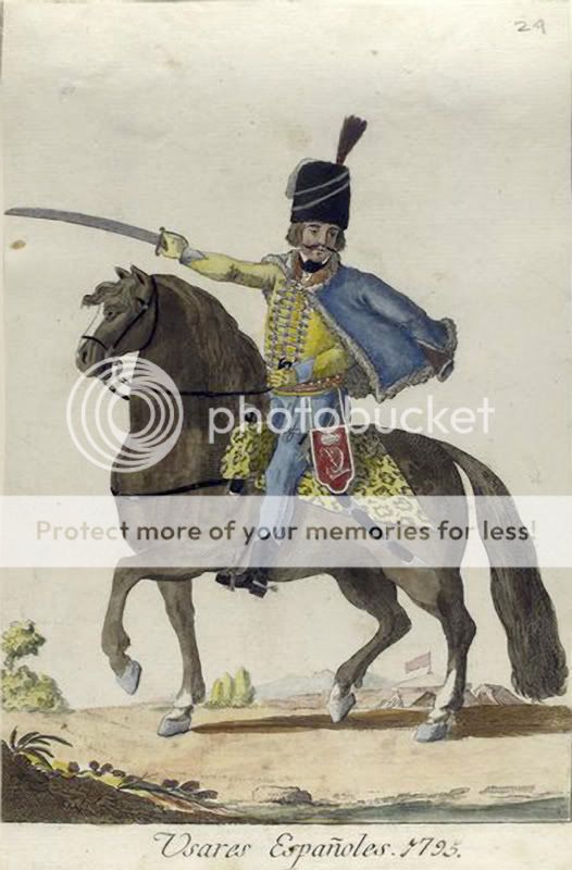 Estado Militar 1806 -> planches des Hussards 24