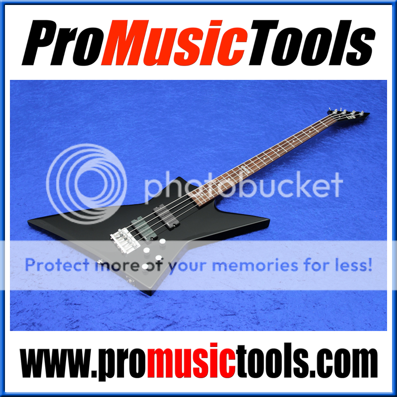ESP EX 104 Bass BLK * EX104 Metallica Explorer *NEW