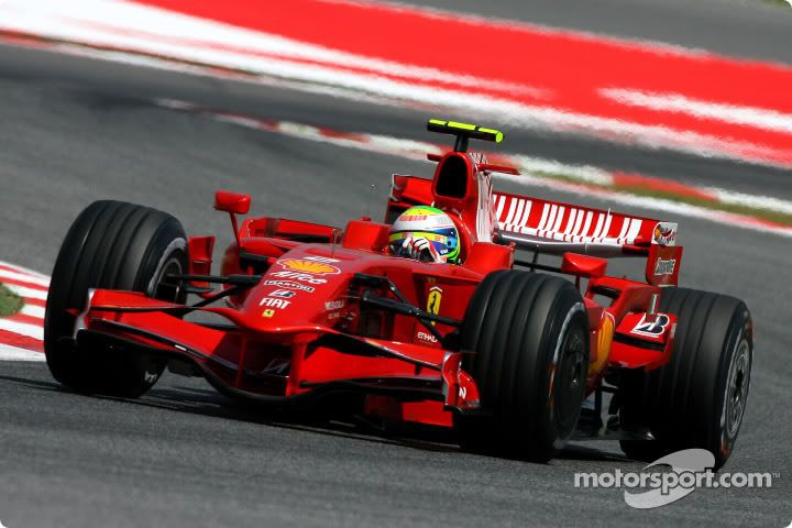 Ferrari F2008 Spain, test and Race Pics: F2008Felipe