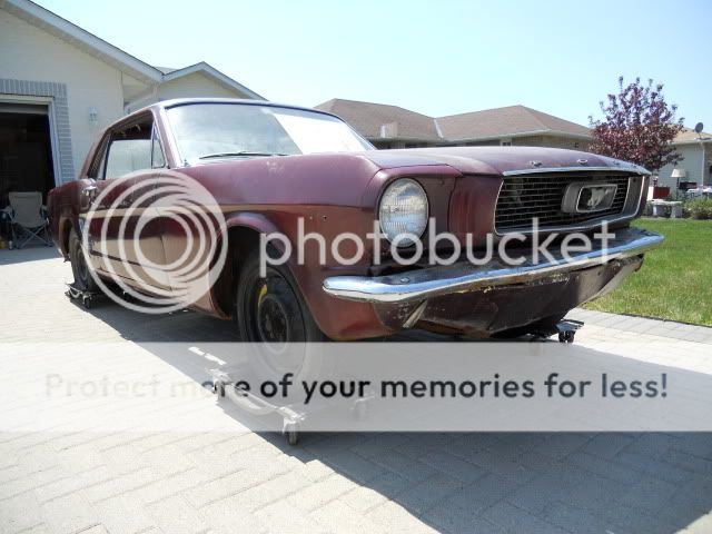 1966 Ford mustang rolling chassis #4