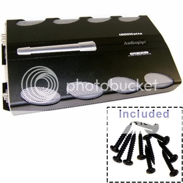 AUDIOPIPE AQX 1800.1 ELITE CLASS D 1800W CAR AMPLIFIER  