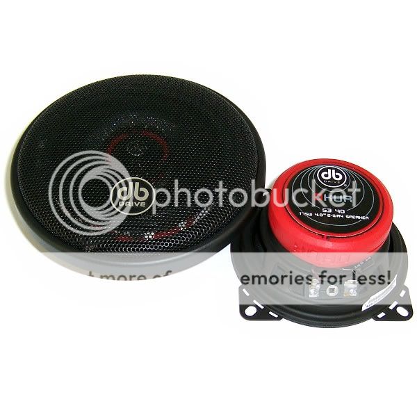 OKUR S3 40 CAR AUDIO 4 175 WATT 2 WAY LOUD SPEAKERS  