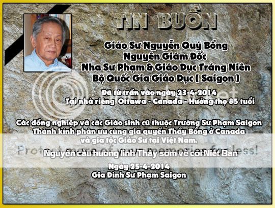Bài viết về Giáo Sư NGUYỄN QUÝ BỔNG-Đăng trên báo Người Việt Online  PhanUuGsBong01_zps52341cd3