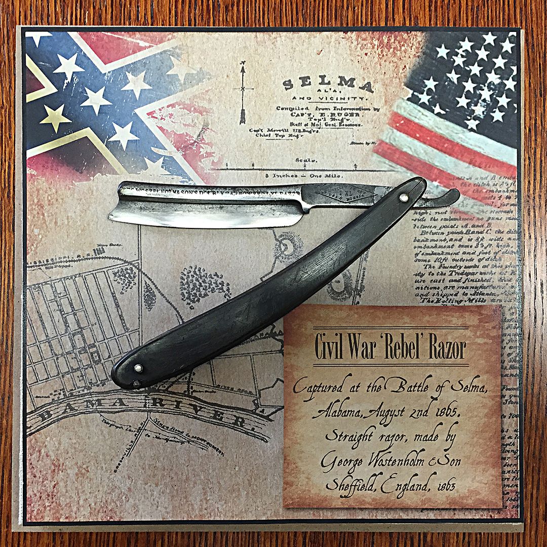 Civil War Razor - Now on display! | TheShaveDen