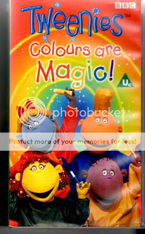The Tweenies   Colours Are Magic   VHS PAL Video