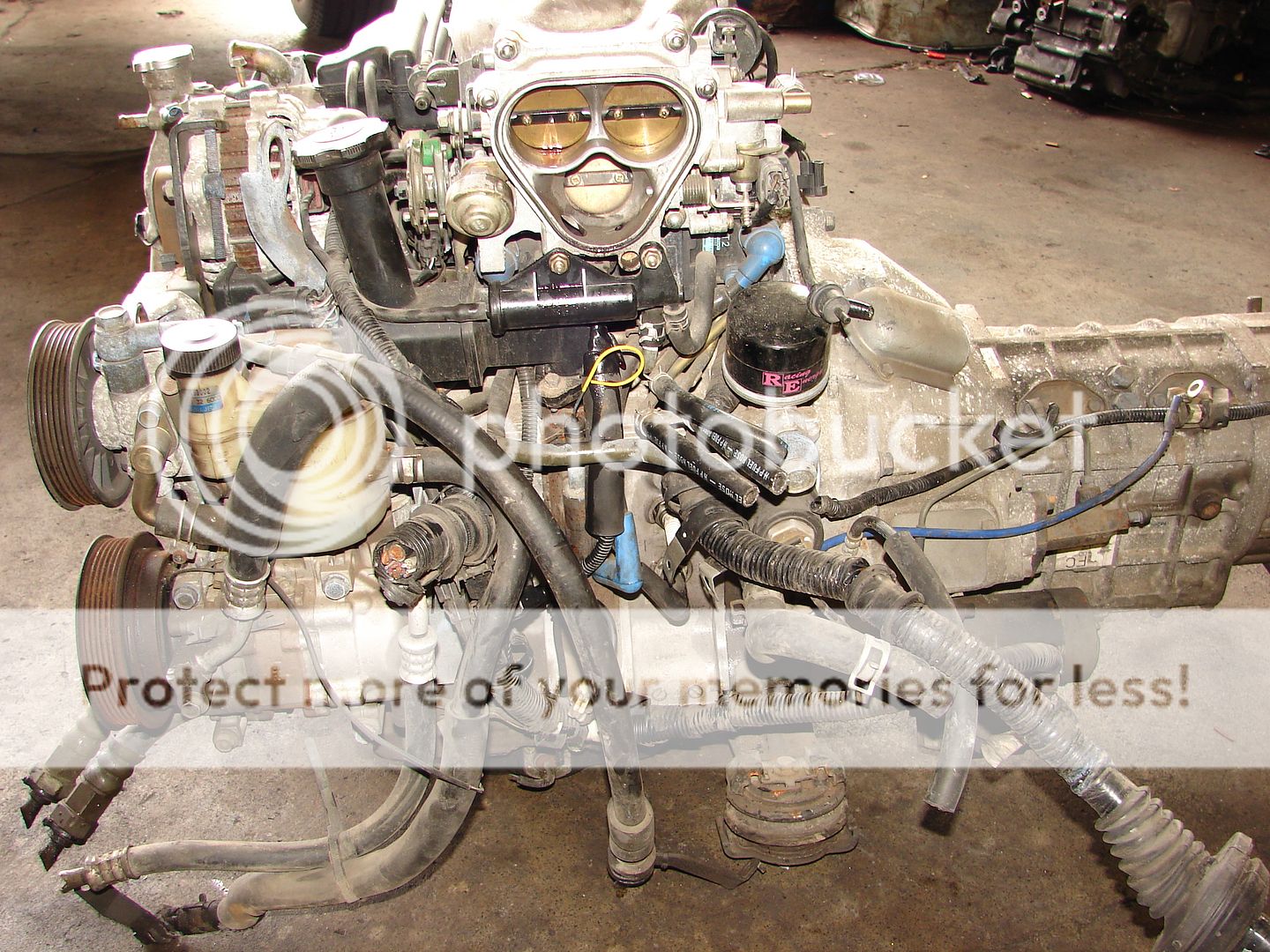 JDM Mazda RX7 13B Twin Turbo Engine 13BTT FD Motor