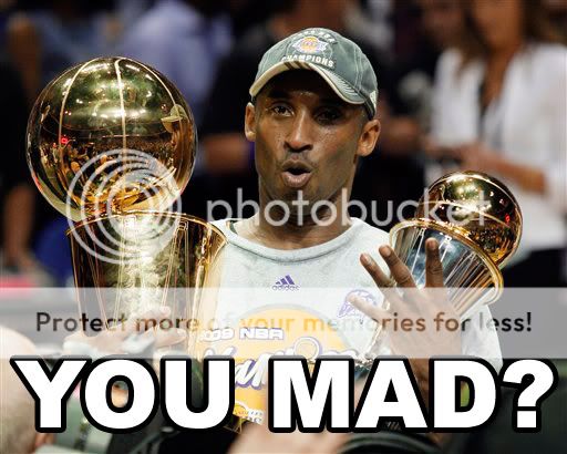 Lakers vs. Celtics KobeYouMad