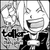 I'm taller than you!!