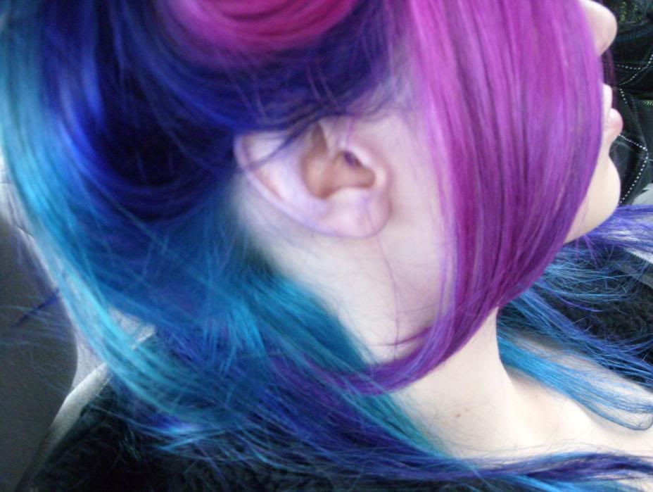 Pink Purple Blue Light Blue Turquoise Pinkhair Livejournal