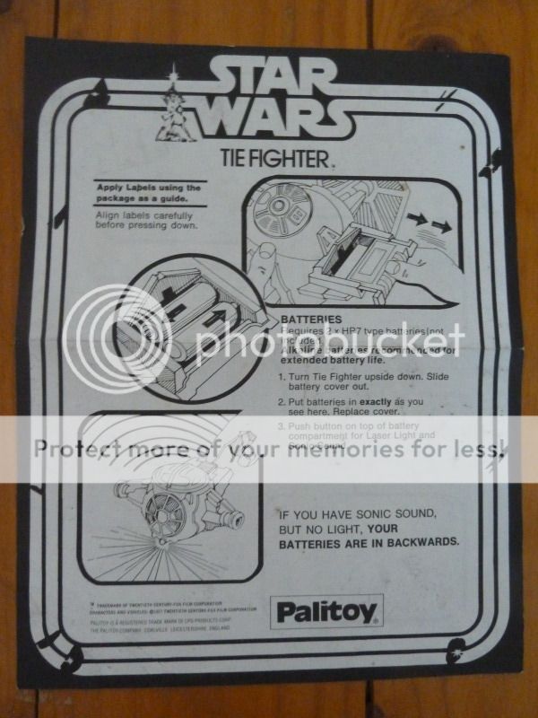 Palitoy stickers, posters, instructions and catalogues P1030682