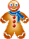 Christmas Tree Gingerboy